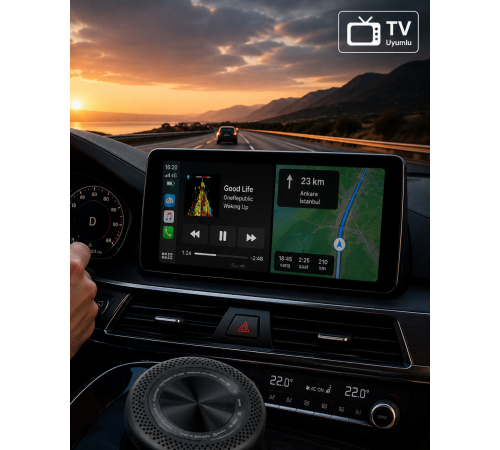 Araç ve TV Uyumlu CarPlay Box 4GB RAM 64GB Hafıza HDMI Android Sistem