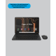Android 15 Tablet Klavyeli Mouse’lu Profesyonel Set
