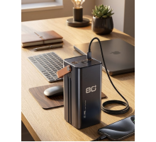 Yüksek Kapasiteli Powerbank 80000 mAh Hızlı Şarj Özellikli Çok Portlu Taşınabilir Şarj Cihazı
