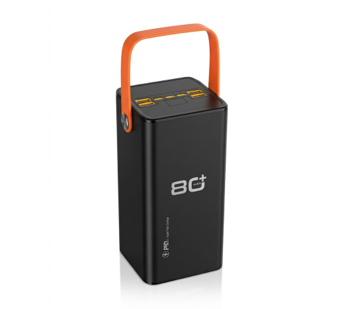 Süper Hızlı Şarj Powerbank 80000 mAh Büyük Kapasite Çoklu USB Çıkışlı Taşınabilir Şarj Aleti