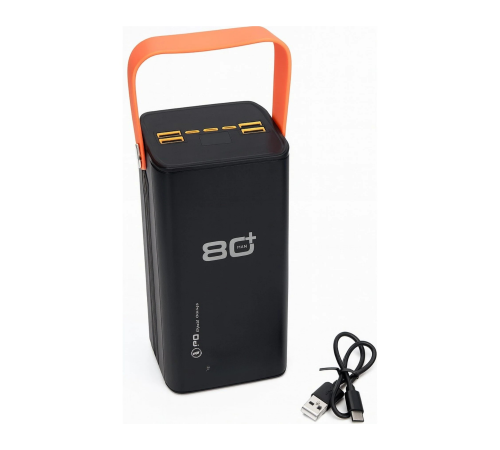 Profesyonel Powerbank 80000 mAh Çoklu Giriş Çıkış Destekli Uzun Süreli Taşınabilir Şarj