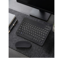 Bluetooth Klavye Mouse Seti Taşınabilir Wireless Bilgisayar Aksesuarı