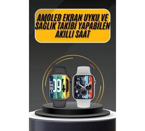 Akıllı Saat Yeni Nesil Android ve İOS Uyumlu Titreşim Modlu Alarm Kronometre