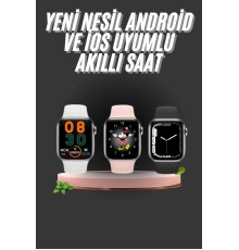 1.83 İnç Akıllı Saat Android ve İOS Uyumlu Çağrı Cevaplayabilen Adımsayar GPS Takibi