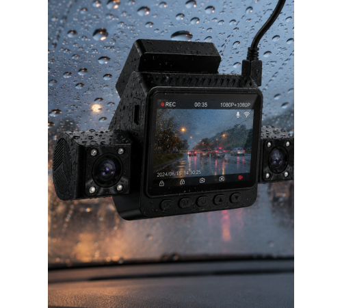 4 Kanallı Araç Kamerası Full HD Gece Görüşlü Geniş Açılı Kayıt Sistemi