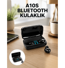 TWS A10s Bluetooth 5.0 Kulaklık – Yüksek Ses Kalitesi, Ergonomik, Uzun Pil Ömürlü Yeni Nesil