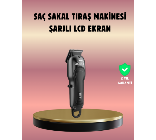 Evde ve Profesyonel Kullanıma Uygun Turbo Modlu Tıraş Makinesi
