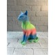 Açık Rainbow Kedi Biblo Modern Salon ve Raf Dekoru