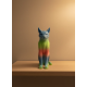 Açık Rainbow Kedi Biblo Modern Salon ve Raf Dekoru
