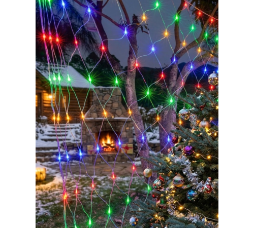 LED File Işık Dekoratif Ağ LED Aydınlatma İç Mekan Balkon Bahçe Süsü