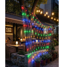 Ağ Şeklinde LED File Işık Dekoratif Ortam Aydınlatma Bahçe Balkon Süsü