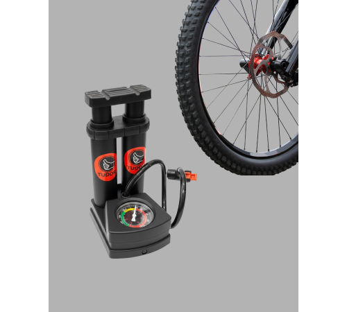 Kaymaz Pedallı Ayaklı Hava Pompası Tüm Supap Uyumlu