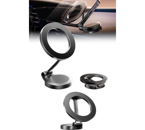 Magsafe Telefon Tutucu 360 Dönebilen Ayarlanabilir Araç İçi Tutucu
