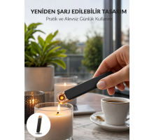 Elektronik Çakmak – Lüks Tasarım, Rüzgarda Sönmez Yeni Nesil