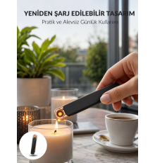 Elektronik Çakmak – Lüks Tasarım, Rüzgarda Sönmez Yeni Nesil