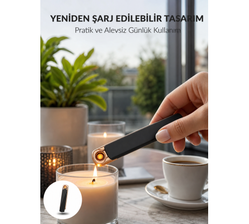Elektronik Çakmak – Lüks Tasarım, Rüzgarda Sönmez Yeni Nesil