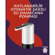 8000mAh Şarjlı Damacana Su Pompası | Tek Tuşla Otomatik Su Alımı | 40-80 Sn Dolum | Katlanabilir Tasarım