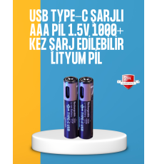 Lityum AAA Pil – Düşük Enerji Tüketen Cihazlar İçin Maksimum Dayanıklılık