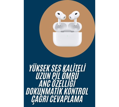 Yeni Nesil Pro Bluetooth Kulaklık Android ve İOS Uyumlu Dokunmatik Kontrol