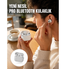 Beyaz Android ve İOS Uyumlu Yüksek Performanslı Uzun Pil Ömrü Yeni Nesil