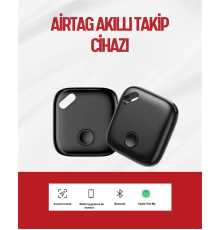 iOS Uyumlu Smart Tag | Uzun Pil Ömrü | Bul Uygulaması ile Entegre Akıllı Takip Cihazı