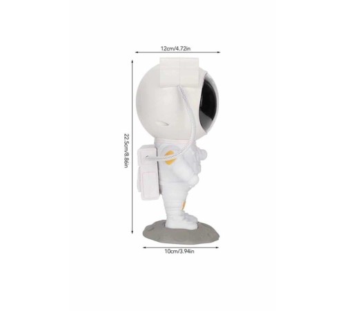Projeksiyon Astronot Lamba Speaker Sevimli Astronot Bluetooth Hoparlör