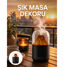 Büyük Kapasiteli Aromaterapi Cihazı – 280 ml Su Haznesi Yeni Nesil