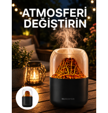 Alev Efektli Ultrasonik Difüzör – Sessiz Çalışma Yeni Nesil