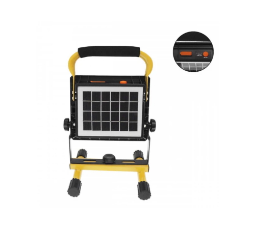 Solar ve USB Şarjlı Güçlü LED Çalışma Lambası Ayarlanabilir Açılı Kamp Feneri