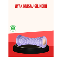 Ayak Masaj Silindiri Derin Doku Masajı Kirpi Topu Akupunktur Etkili