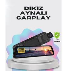 1080P Çift Kameralı Dokunmatik Dikiz Aynası G Sensörlü