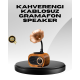 Kablosuz Retro Radyo Hoparlör 5W Güçlü Ses USB Hafıza Kart Destekli