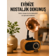 Retro Tasarımlı Mini Bluetooth Hoparlör ve FM Radyo Çoklu Medya Yeni Nesil