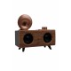 Gramafon Radyo Bluetooth Hoparlör Nostaljik Radyo FM Radyo