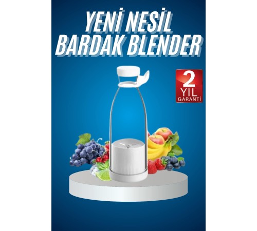 Meyve Sıkacağı Taşınabilir USB Elektrikli Blender Mini