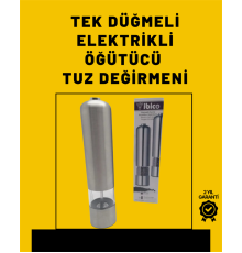 Elektrikli Baharat Öğütme Cihazı Ergonomik Şeffaf Gövde