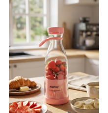 Kablosuz Taşınabilir Blender Smoothie Milkshake Hazırlama Tek Tuş Kullanım
