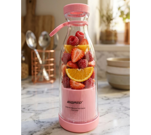 Taşınabilir Blender Smoothie ve Meyve Karıştırıcı Kablosuz Kullanım