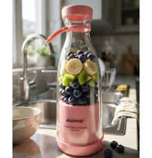 Mini Blender USB Şarjlı Smoothie Hazırlayıcı Kolay Temizlenebilir Tasarım