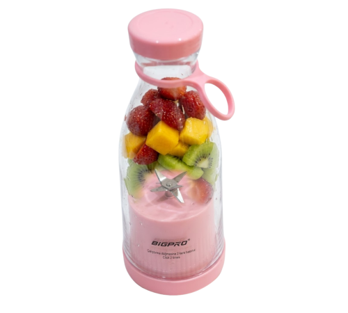 Mini Blender USB Şarjlı Smoothie Hazırlayıcı Kolay Temizlenebilir Tasarım