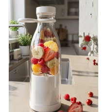 Kablosuz Taşınabilir Blender 380 ml Smoothie Milkshake Meyve Karıştırıcı