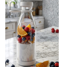 Şarjlı Taşınabilir Blender 380 ml USB Kablosuz Smoothie ve Meyve Karıştırıcı