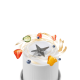Taşınabilir Blender 380 ml USB Şarjlı Meyve ve Smoothie Hazırlayıcı
