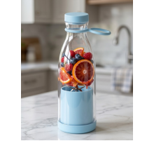 USB Şarjlı Mini Blender 380 ml Taşınabilir Smoothie Yapıcı Pratik Kullanım