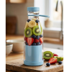 Kablosuz Taşınabilir Blender 380 ml Smoothie Milkshake Meyve Karıştırıcı