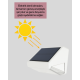 3 in 1 Solar Duvar Lambası – IP65 Su Geçirmez, Hareket Sensörlü Yeni Nesil