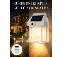 Sensörlü Solar Led Dış Duvar Aydınlatma Yeni Nesil