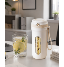 USB Şarjlı Mini Smoothie Blender Pratik Meyve Karıştırıcı 350 ML
