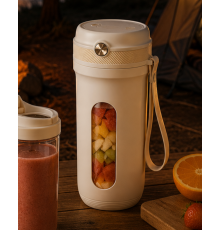 Kablosuz Taşınabilir Blender Güçlü Motorlu Meyve Sıkıcı ve Smoothie Hazırlayıcı