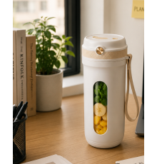 Spor ve Seyahat İçin Taşınabilir Smoothie Blender USB Şarj Destekli
